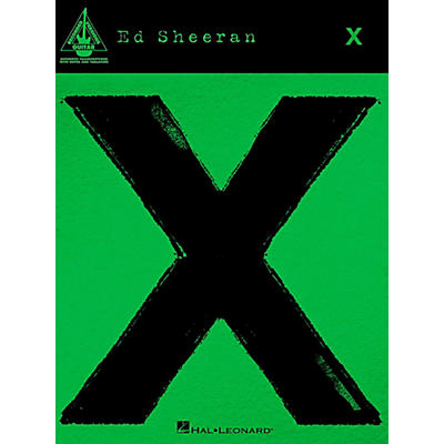 Hal Leonard Ed Sheeran - X for Guitar Tab