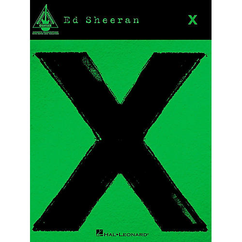 Hal Leonard Ed Sheeran - X for Guitar Tab