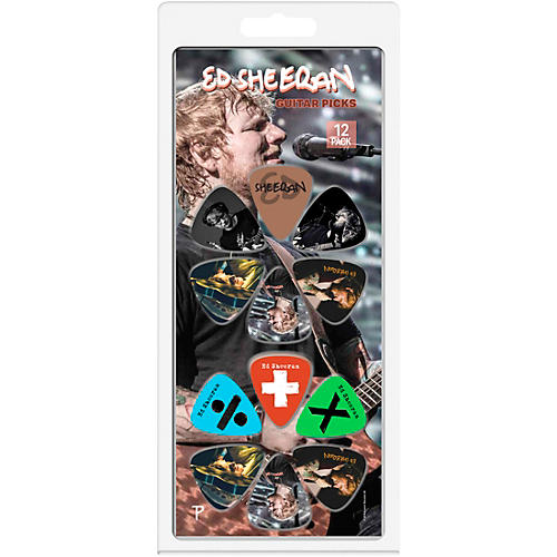 Ed Sheeran 12-Pack Guitar Picks