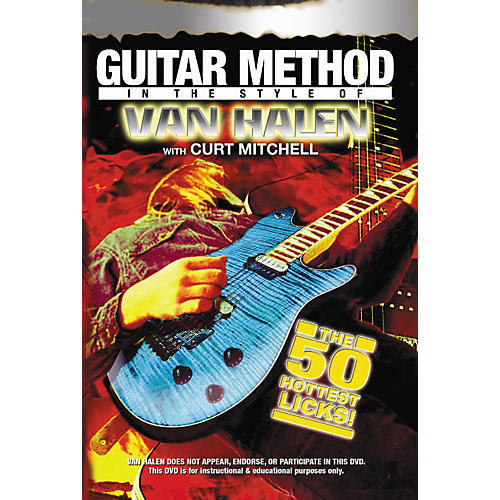 Eddie Van Halen 50 Hottest Licks Guitar (DVD)