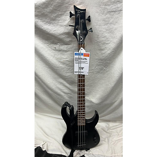 Dean Edge 4 String Electric Bass Guitar Flat Black