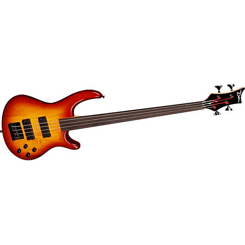 Edge 4 String Fretless   Bass Guitar