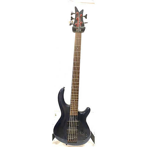 Dean Edge 5 String Electric Bass Guitar Blue