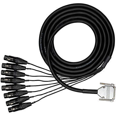 Hosa Edge Analog Audio Snake - DB25 to XLRF,