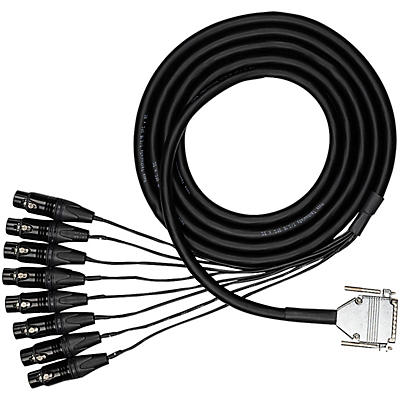 Hosa Edge Analog Audio Snake - DB25 to XLRF,