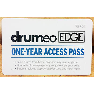 Drumeo Edge Membership Card - One Year