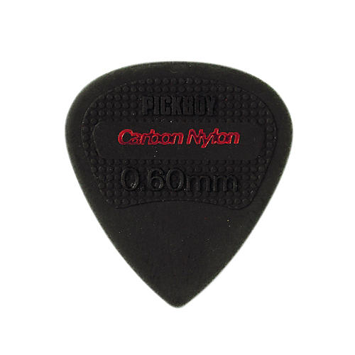Pick Boy Edge, Sharp Tip, Carbon/Nylon Guitar Picks (10-pack) .60 mm