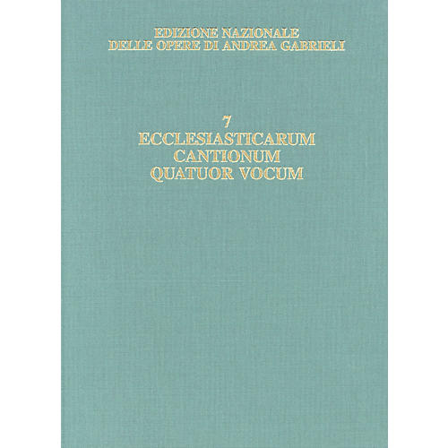 Ricordi Edizione Nazionale Delle Opere Di Andrea Gabrieli - Volume 7 Score Composed by Andrea Gabrieli