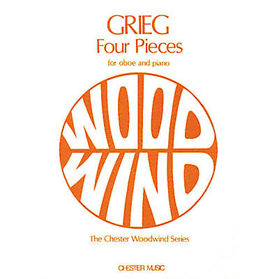 Music Sales Edvard Grieg: Four Pieces for Oboe and Piano Music Sales America Series
