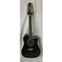 Used Takamine Ef381c 12 String Acoustic Electric Guitar Black