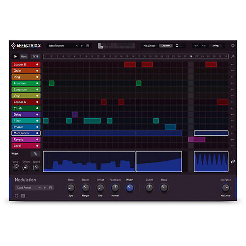 SUGAR BYTES Effectrix2 Multi-Effects Plug-in (Download)