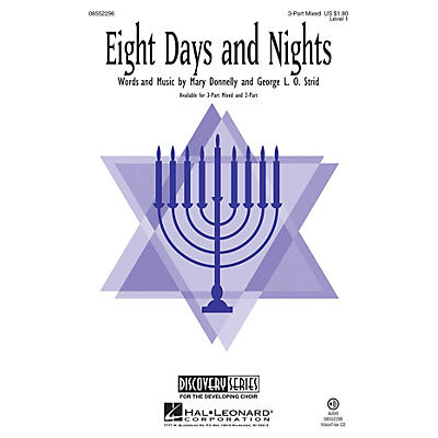 Hal Leonard Eight Days and Nights (Discovery Level 1) 2-Part Composed by Mary Donnelly