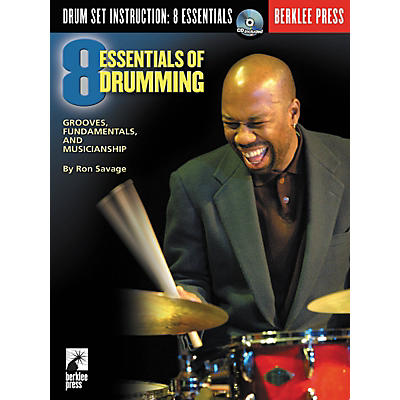Berklee Press Eight Essentials of Drumming (Book/CD)