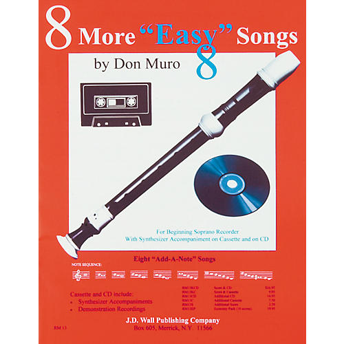 Eight More Easy 8 Songs Economy Pack- 10 Scores