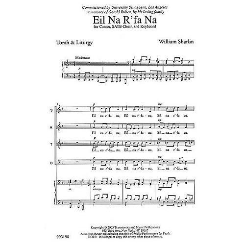 Transcontinental Music Eil Na R'fa Na (Prayer for Healing) SATB composed by William Sharlin