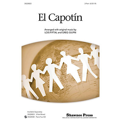 Shawnee Press El Capotín 2-Part arranged by Lois Fiftal