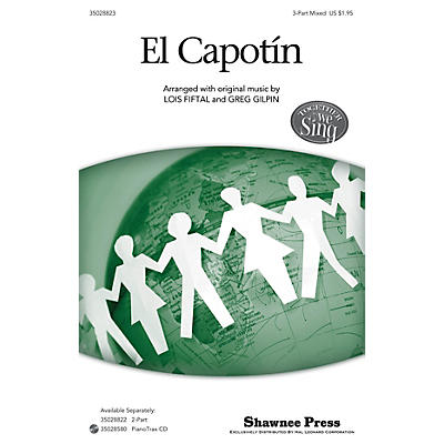 Shawnee Press El Capotín (Together We Sing Series) 3-Part Mixed arranged by Lois Fiftal