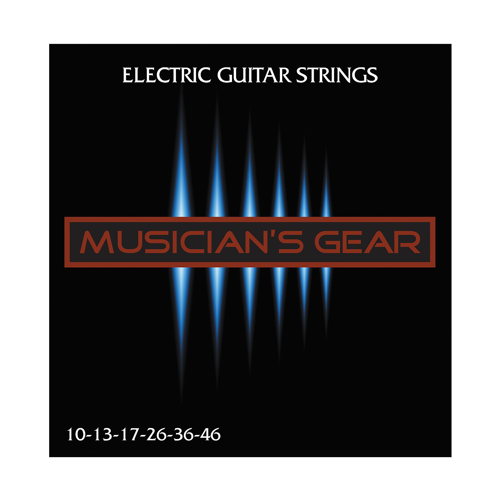 Musician S Gear Electric 10 Nickel Plated Steel Guitar Strings