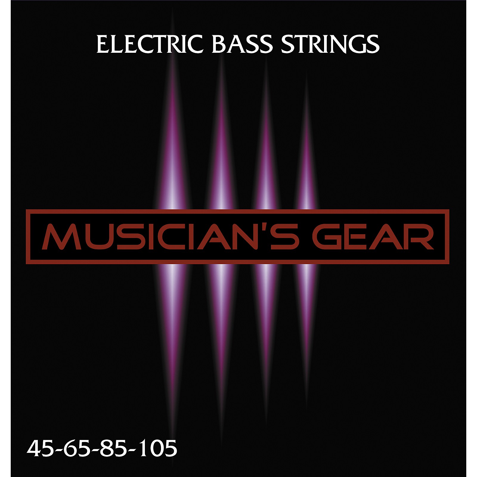 Musician's Gear Electric 4String Nickel Plated Steel Bass Strings