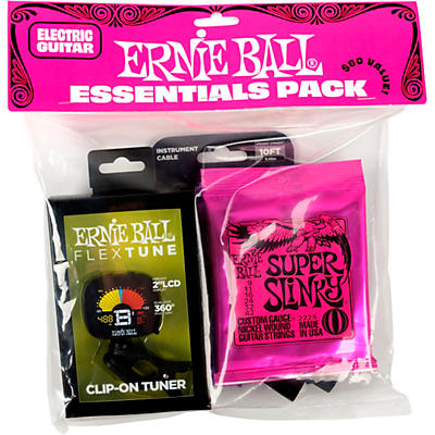 Ernie Ball Electric Essentials Pack