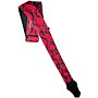 Get'm Get'm Electric Snake Guitar Strap Red 2 in.