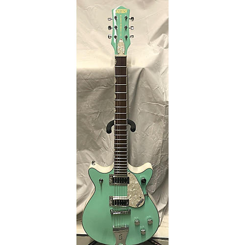Gretsch Guitars Electromatic Double Jet FT Solid Body Electric Guitar Surf Green