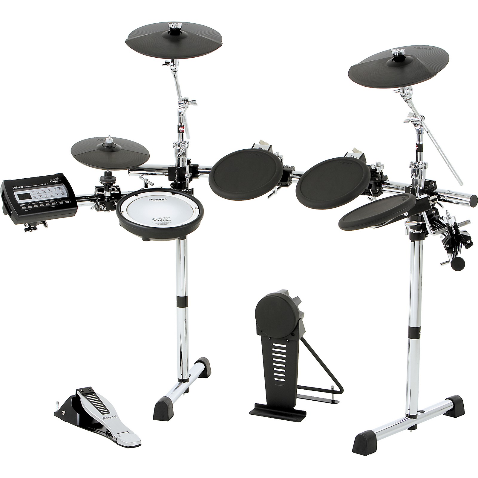 Roland Electronic Drum Set with Gibraltar Rack | Musician's Friend