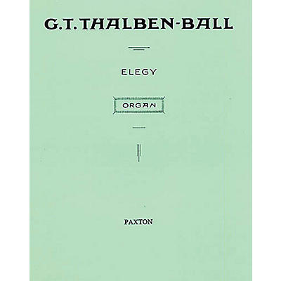 Novello Elegy for Organ Music Sales America Series Softcover