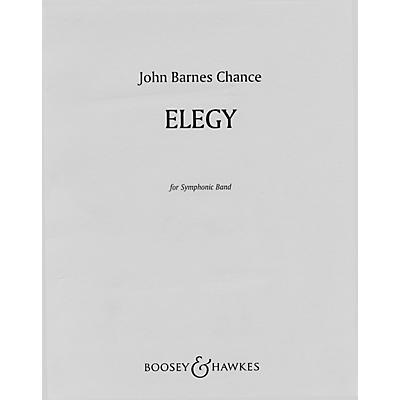 Boosey and Hawkes Elegy (for Symphonic Band) Concert Band Composed by John Barnes Chance