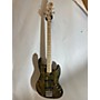 Used Michael Kelly Element 4 Electric Bass Guitar Black and Yellow