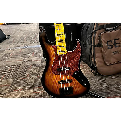Michael Kelly Element 4 String Bass Electric Bass Guitar Zebra Burst