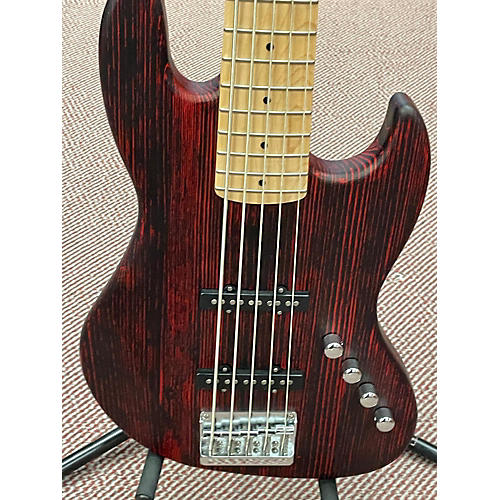 Michael Kelly Element 5OP Electric Bass Guitar Trans Red