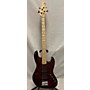 Used Michael Kelly Element Op Electric Bass Guitar Red
