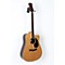 Element Series ME2CEC Dreadnought Cutaway Acoustic-Electric Guitar Level 3 Natural, Indian Rosewood back/sides, Solid Red Cedar top 190839028495