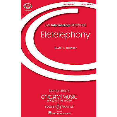 Boosey and Hawkes Eletelephony (CME Intermediate) UNIS composed by David Brunner