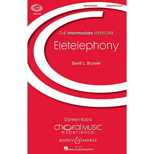 Boosey and Hawkes Eletelephony (CME Intermediate) UNIS composed by David Brunner