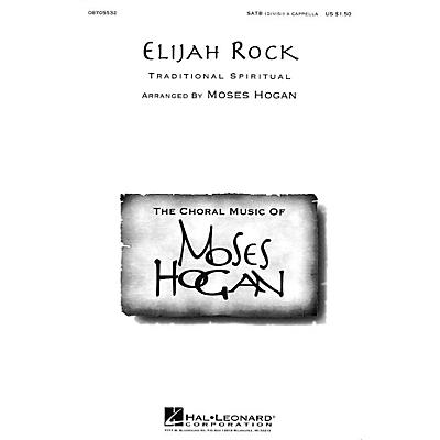 Hal Leonard Elijah Rock SATB arranged by Moses Hogan