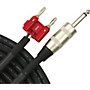 Live Wire Elite 12g Speaker Cable Banana to 1/4