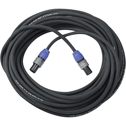 Livewire Elite 12g Speaker Cable speakON to speakON Condition 1 - Mint 100 ft. Black