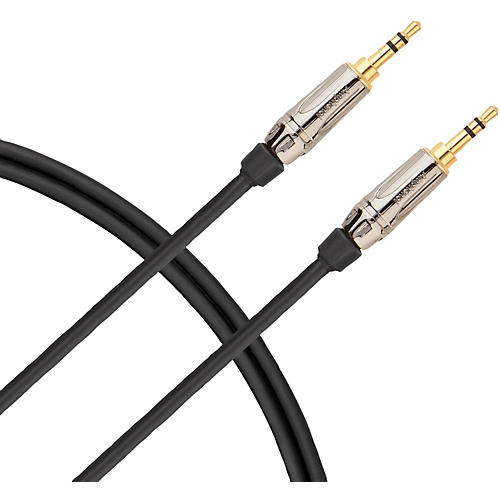 Livewire Elite Interconnect Cable 3.5 mm TRS Male to 3.5 mm TRS Male 9 ft. Black