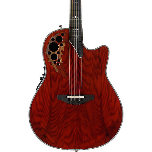 Elite Plus C2078AXP-OAB Olive Ash Burl Acoustic-Electric Guitar
