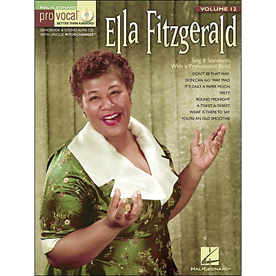 Hal Leonard Ella Fitzgerald Pro Vocal Songbook & CD for Female Singers Volume 12