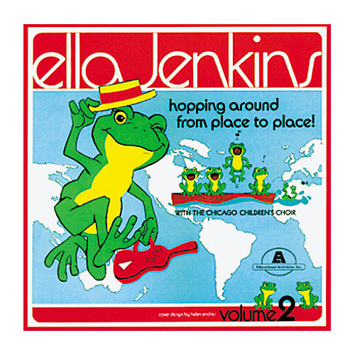 Ella Jenkins -Hopping Around From Place to Place Volume 2 (Cassette)