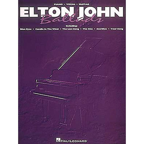 Hal Leonard Elton John Ballads Piano, Vocal, Guitar Songbook
