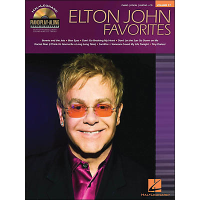 Hal Leonard Elton John Favorites - Piano Play-Along Volume 77 (CD/Pkg) arranged for piano, vocal, and guitar (P/V/G)