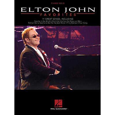 Hal Leonard Elton John Favorites - Piano Solo