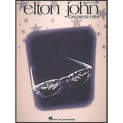 Hal Leonard Elton John Greatest Hits for Big Note Piano