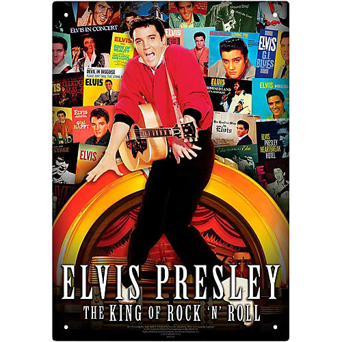 Elvis - Albums Tin Sign
