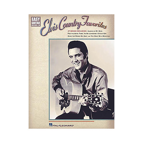 Elvis Country Favorites Easy Guitar Book