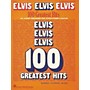 Hal Leonard Elvis Elvis Elvis 100 Greatest Hits Piano, Vocal, Guitar Songbook